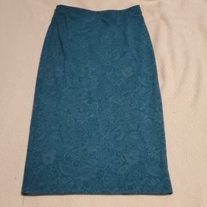 Anthropologie Bordeaux pencil skirt EUC S